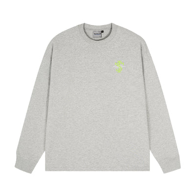 Small Town Kid Small Logo Embroidery Long Sleeved Tee | Face 3 Face