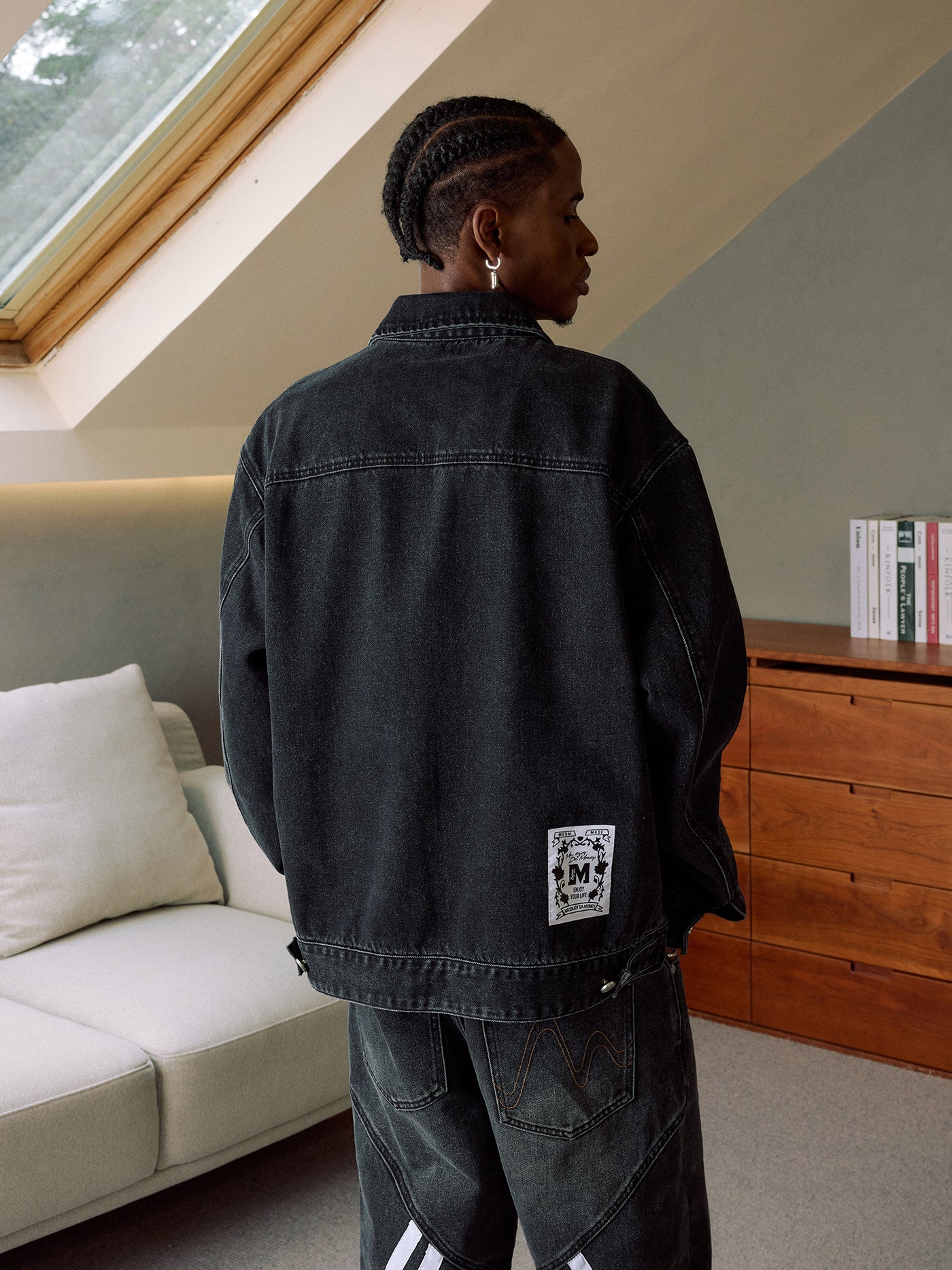 MEDM Washed Denim Work Jacket | Face 3 Face