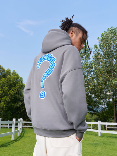 AFGK Embroidery Question Mark Hoodie | Face 3 Face