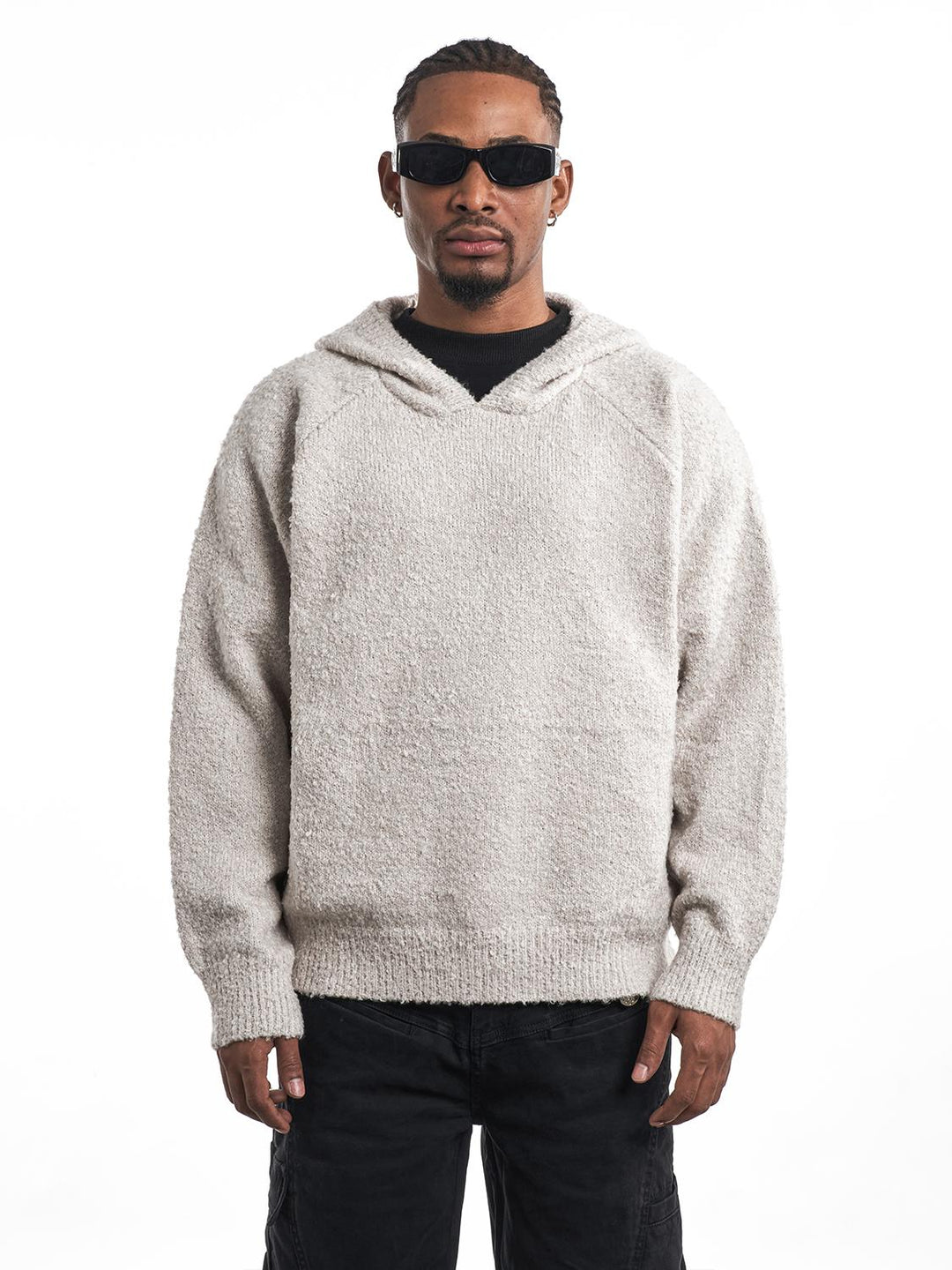 F3F Select Brushed Knit Hoodie | Face 3 Face