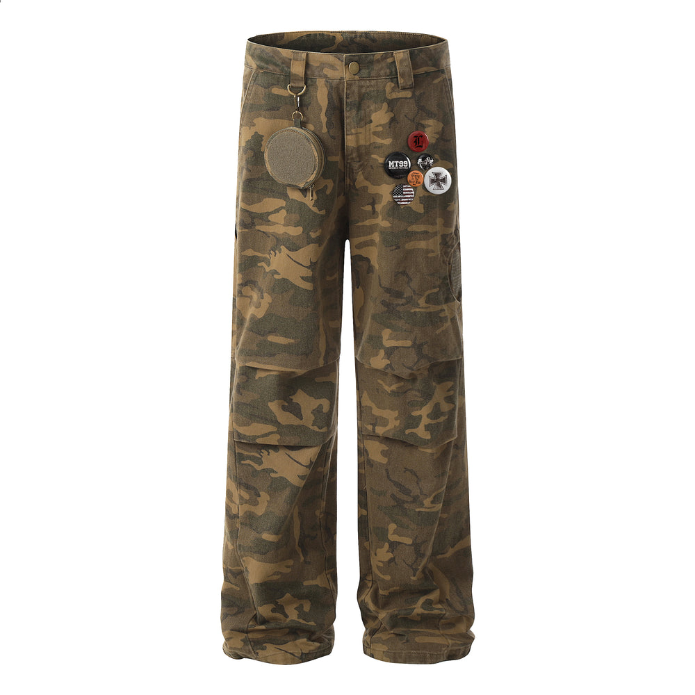 F3F Select Camouflage Relaxed Fit Work Pants | Face 3 Face