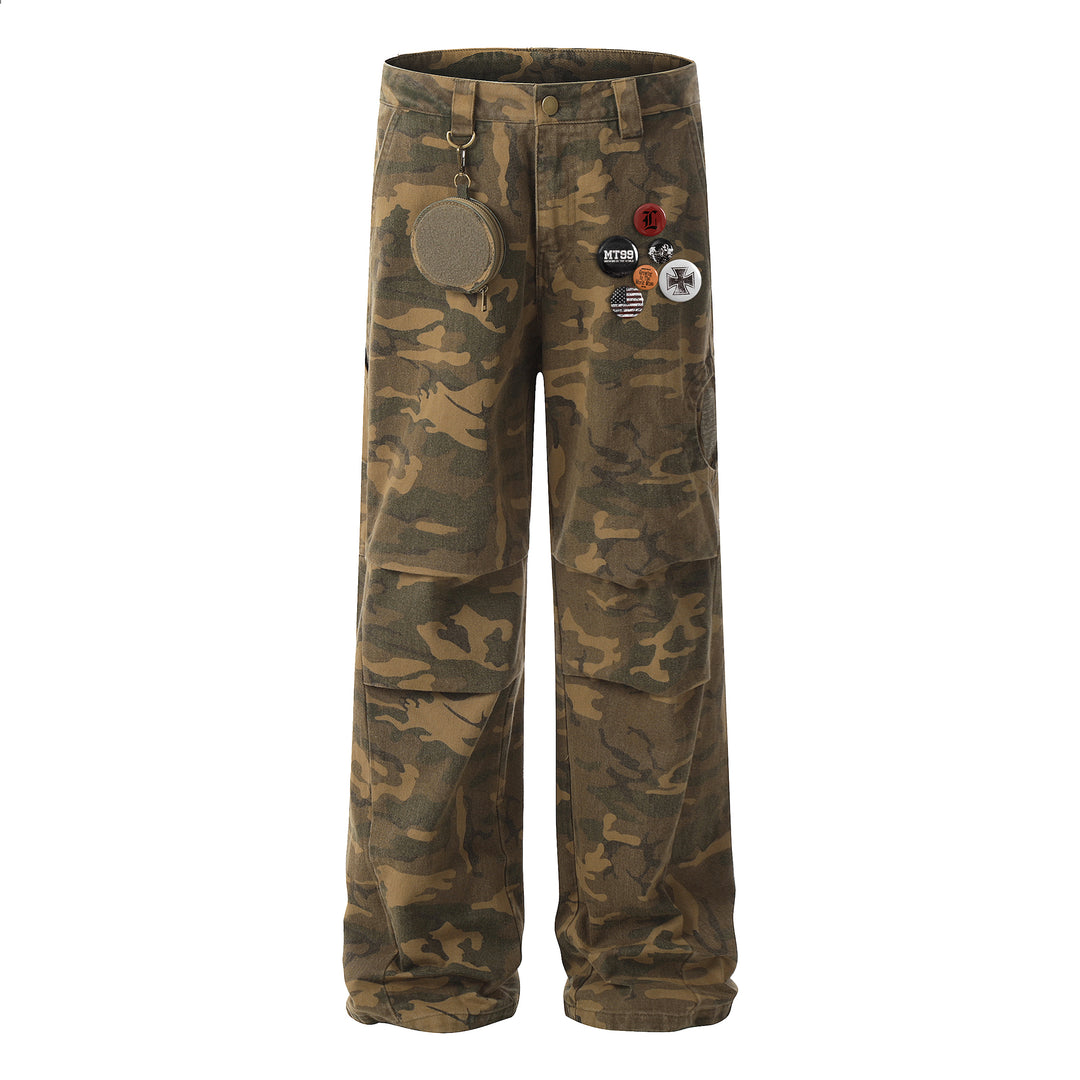 F3F Select Camouflage Relaxed Fit Work Pants | Face 3 Face