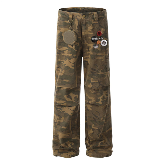 F3F Select Camouflage Relaxed Fit Work Pants | Face 3 Face