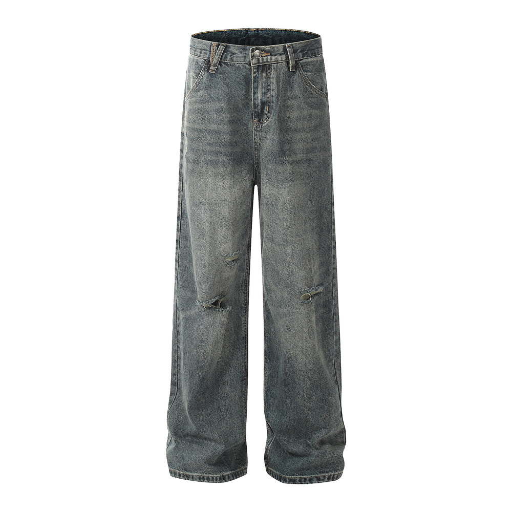 F3F Select Holes Faded Distressed Jeans | Face 3 Face