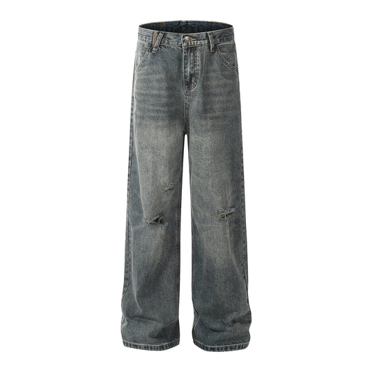 F3F Select Holes Faded Distressed Jeans | Face 3 Face