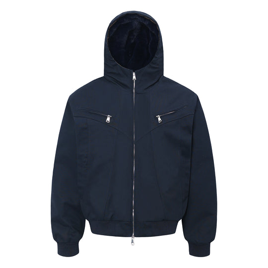 F3F Select Snake Pattern Lining Hooded Jacket | Face 3 Face