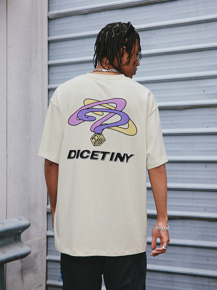 DICETINY Dice Question Mark Printed Tee | Face 3 Face