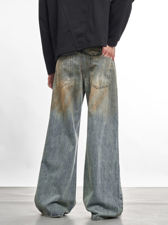 F3F Select Mud Wash Baggy Jeans | Face 3 Face