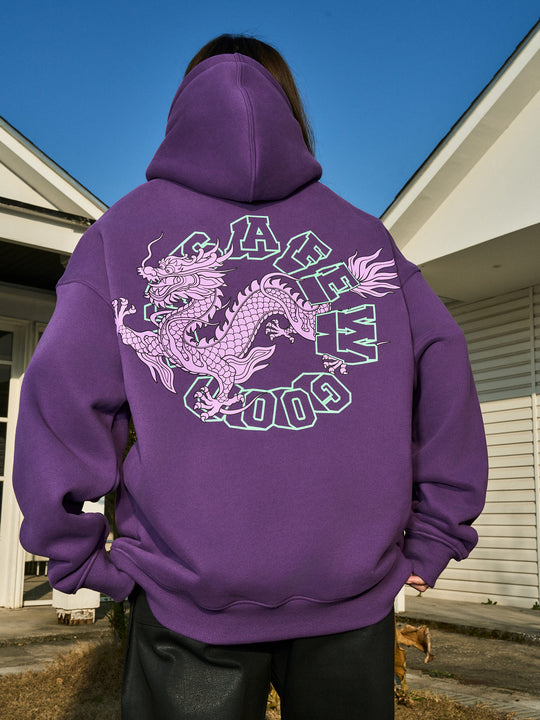 AFGK Dragon Ring Logo Hoodie