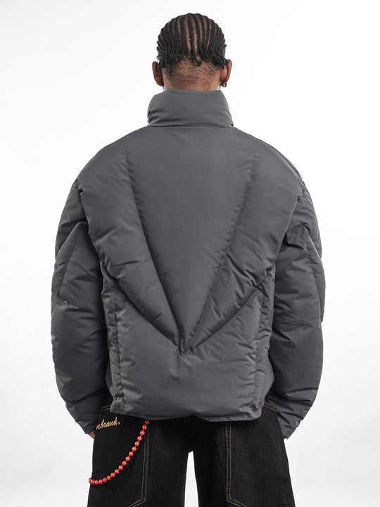 F3F Select Deconstructed Lines Puffer Jacket | Face 3 Face