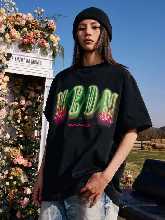 MEDM Colorful Neon Tee