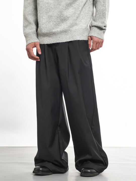 F3F Select Riveted Two Tuck Baggy Suit Pants | Face 3 Face