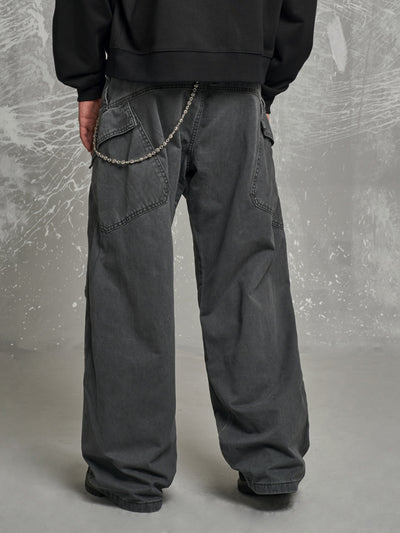 F3F Select Pleated Crease Deconstructed Cargo Pants | Face 3 Face