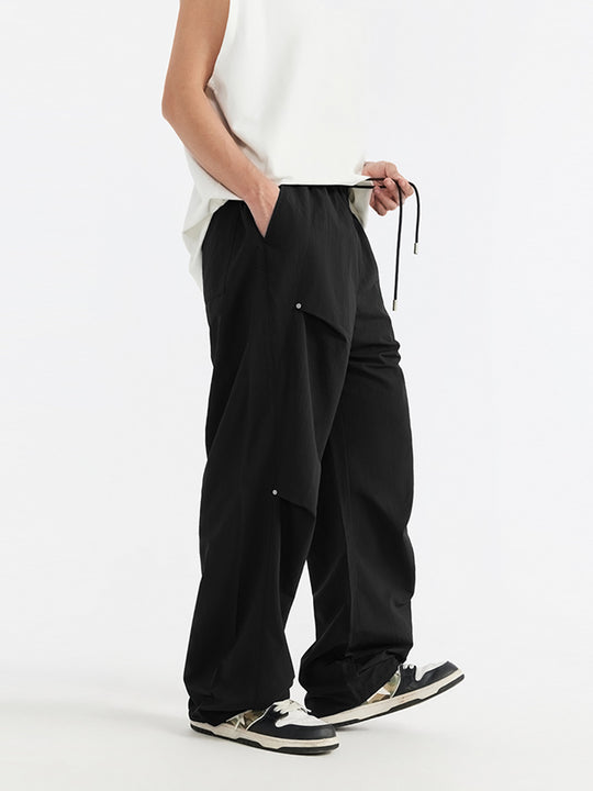 F3F Select Pleated Willow Studded Drawstring Work Pants