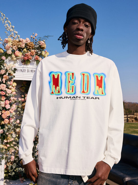 MEDM Hot Imaging Printed Long Sleeve Tee