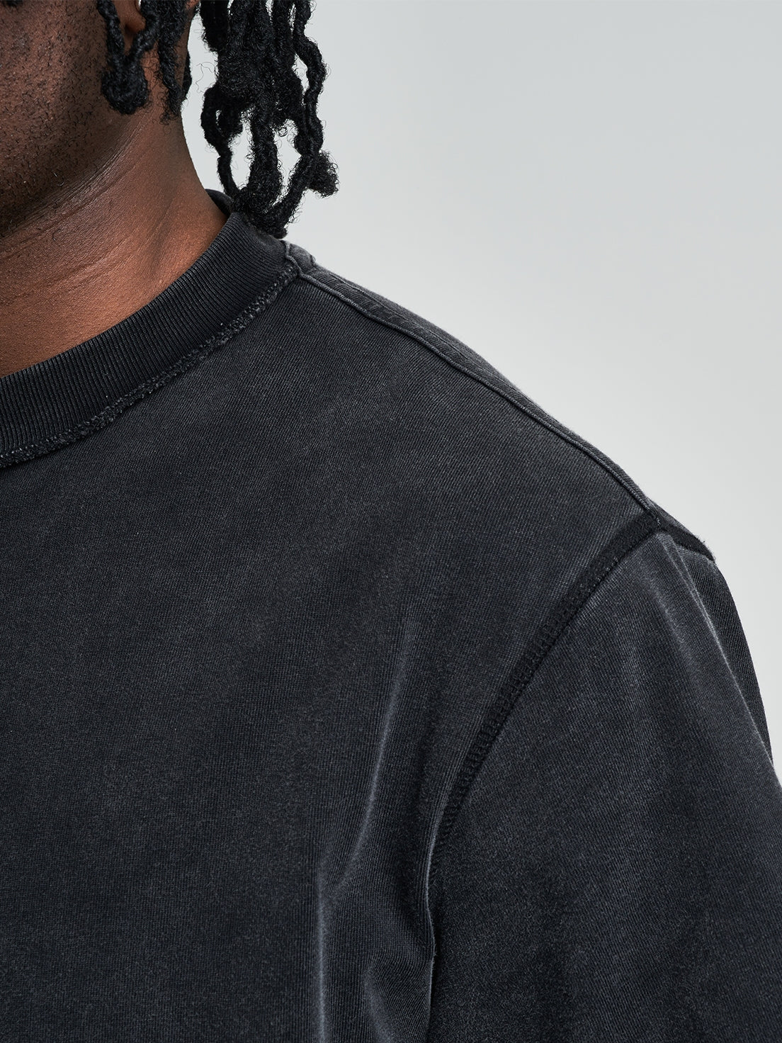 F3F Select Washed Black Tee | Face 3 Face