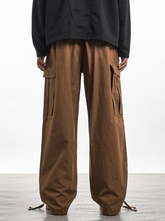 F3F Select Drawstring Ripstop Fabric Cargo Pants | Face 3 Face