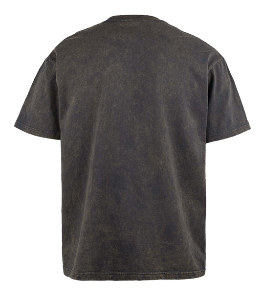 EVILKNIGHT(EK) Portrait Printed Washed Tee