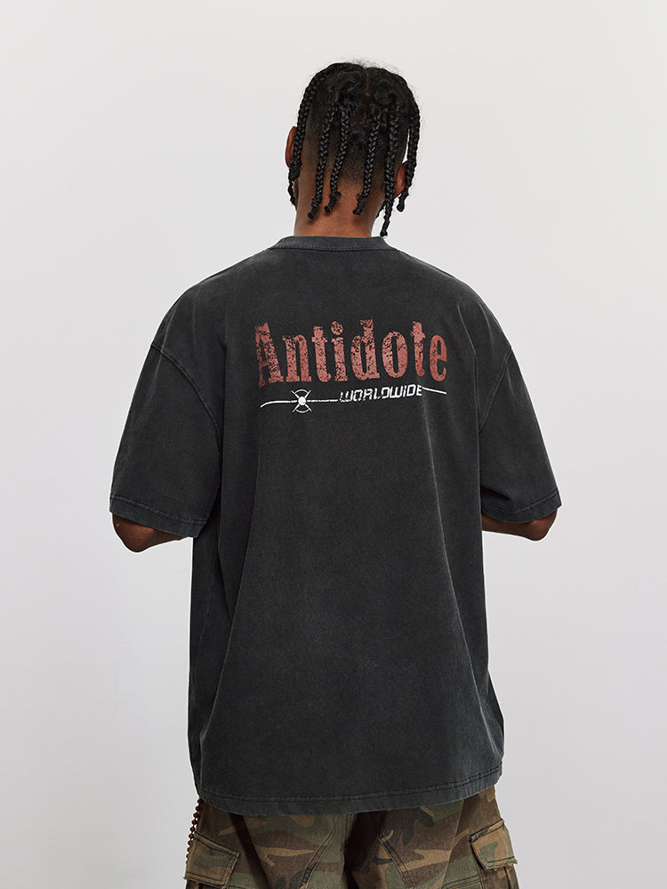 ANTIDOTE Marlboro Spoof Vintage Washed Tee
