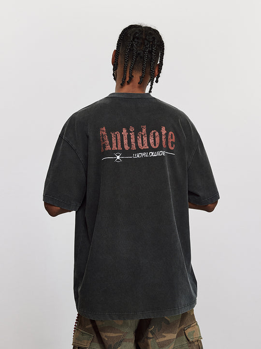ANTIDOTE Marlboro Spoof Vintage Washed Tee