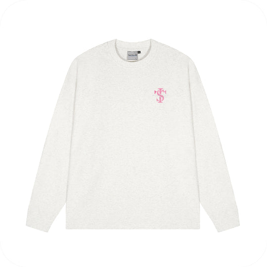 Small Town Kid Small Logo Embroidery Long Sleeved Tee | Face 3 Face