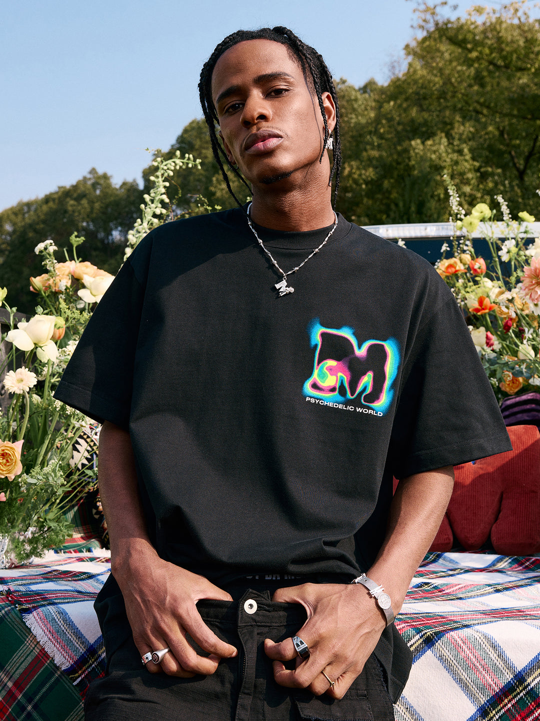 MEDM Psychedelic Design Tee