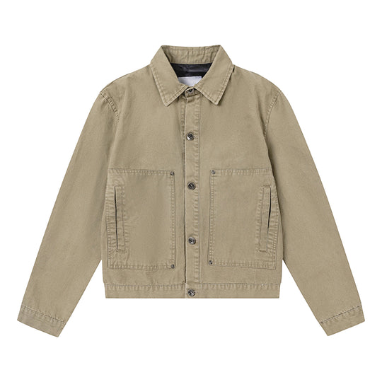 F3F Select Washed Work Denim Short Jacket | Face 3 Face