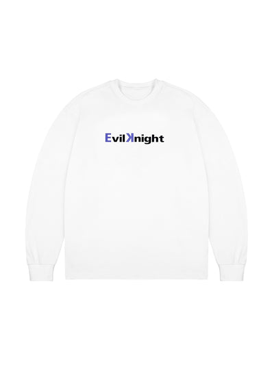 EVILKNIGHT(EK) Basic Logo Long Sleeve Tee | Face 3 Face