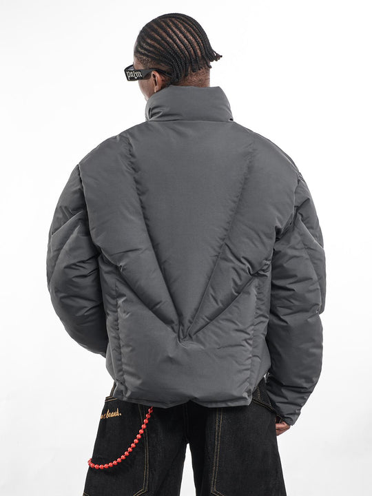 F3F Select Deconstructed Lines Puffer Jacket | Face 3 Face