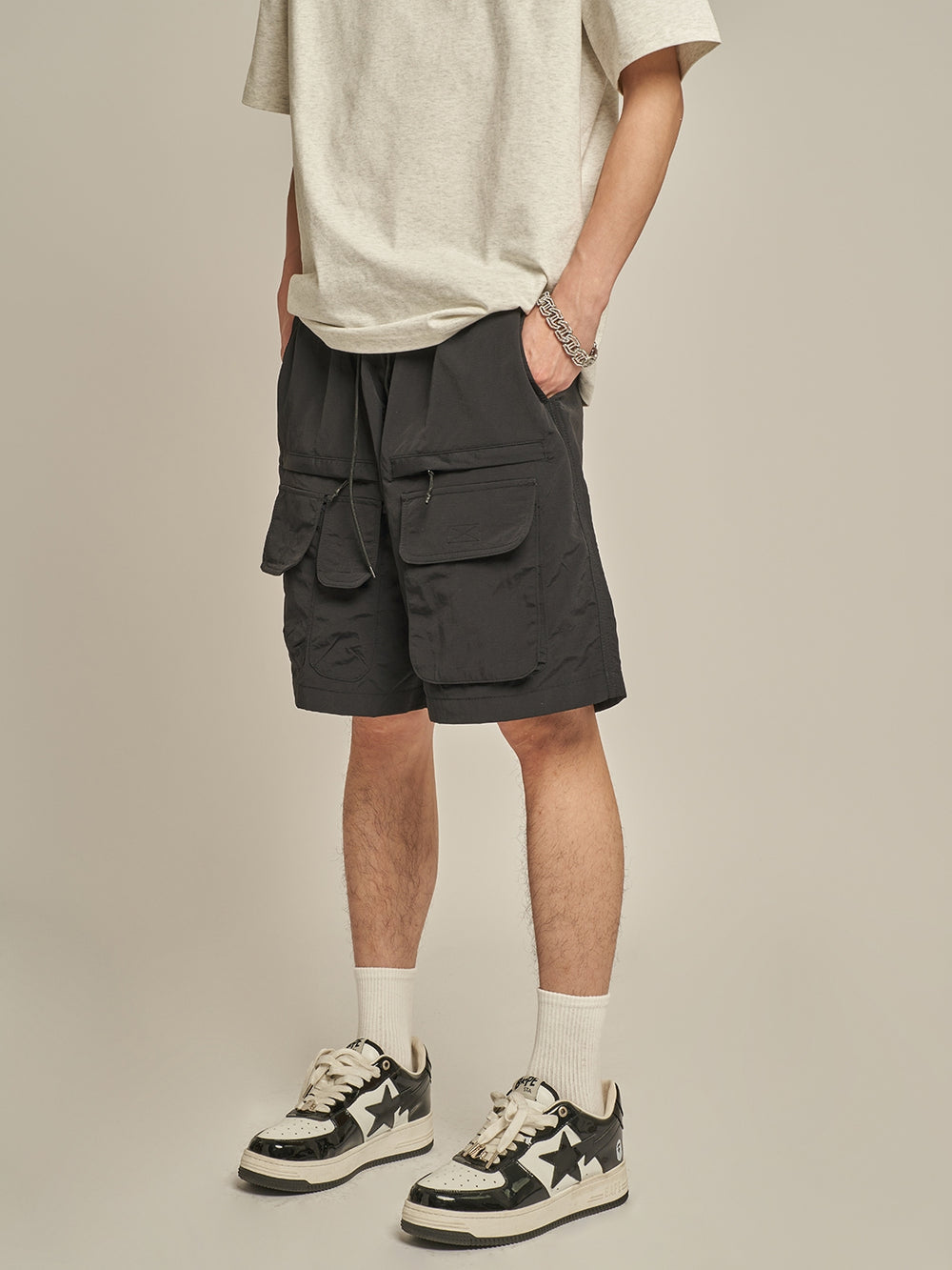 F3F Select Drawstring Work Shorts