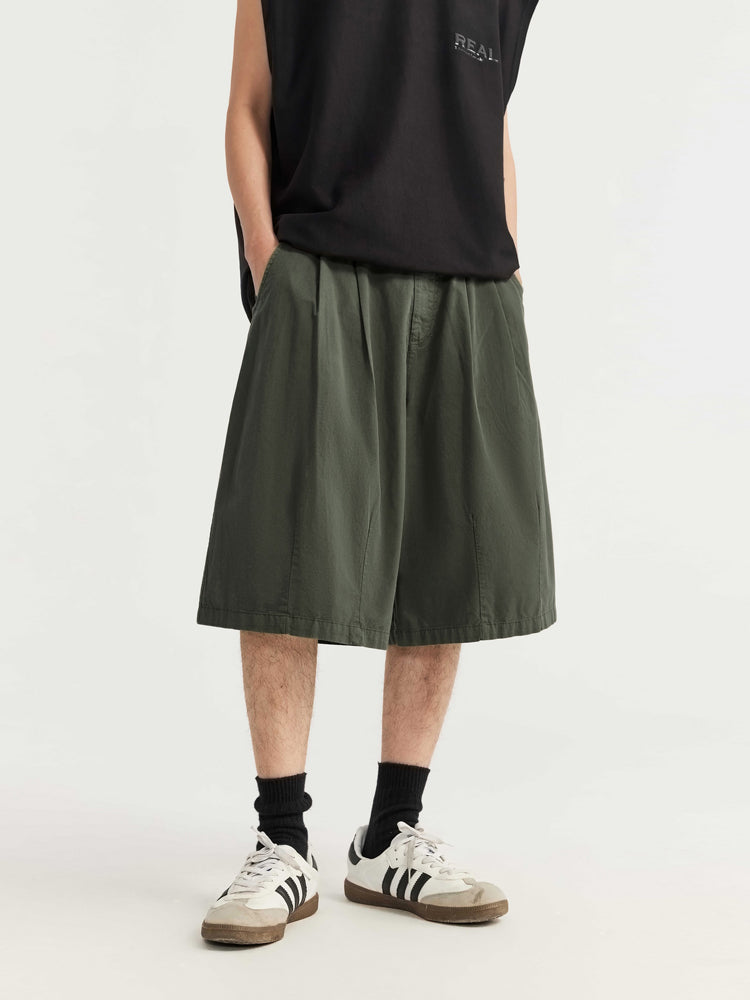 F3F Select Two Tuck Wide Work Shorts