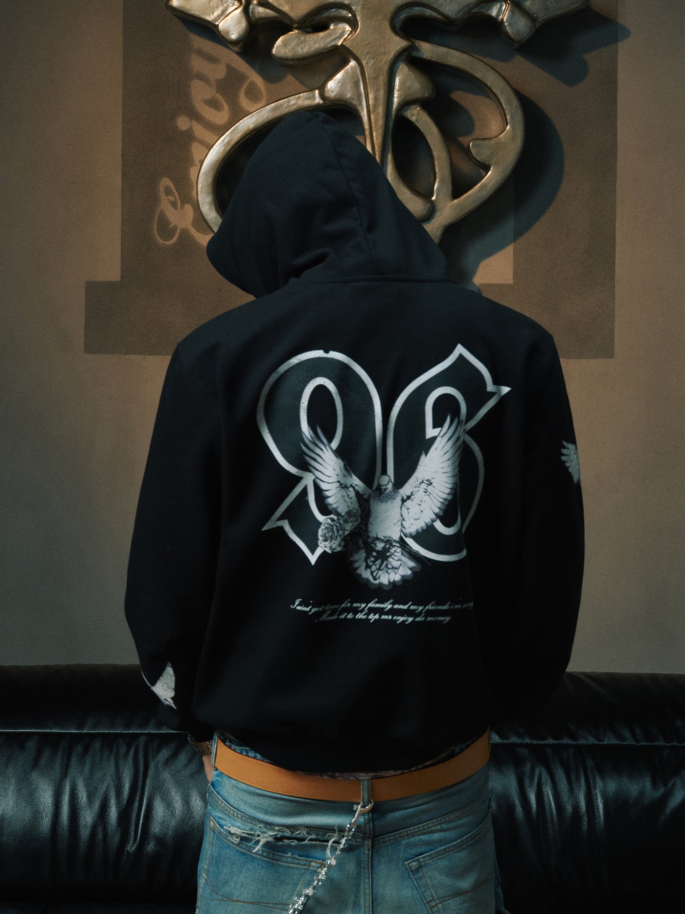 Small Town Kid x MEDM Peace Dove Logo Hoodie | Face 3 Face