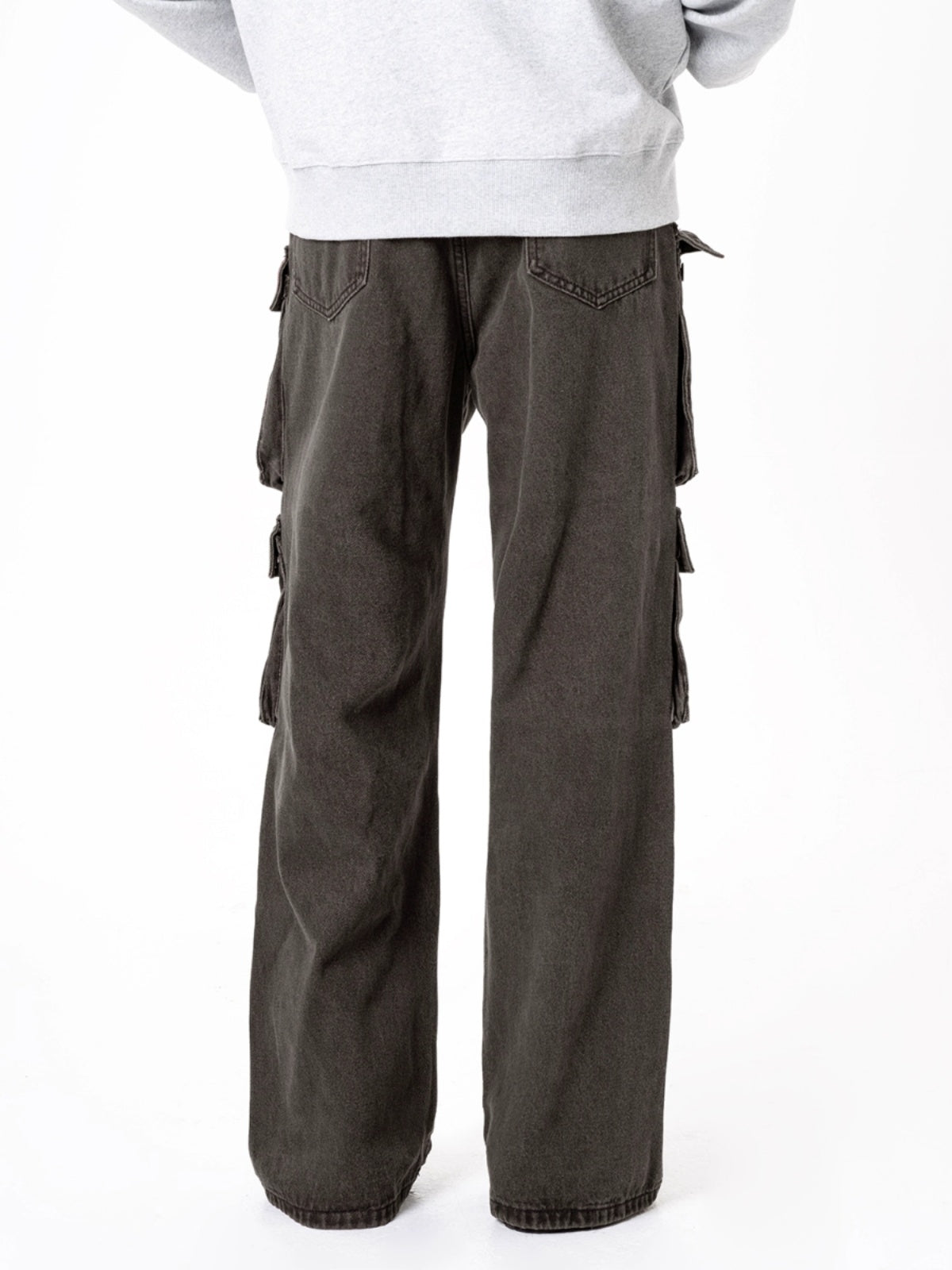 F3F Select Washed Functional Multi Pocket Work Pants