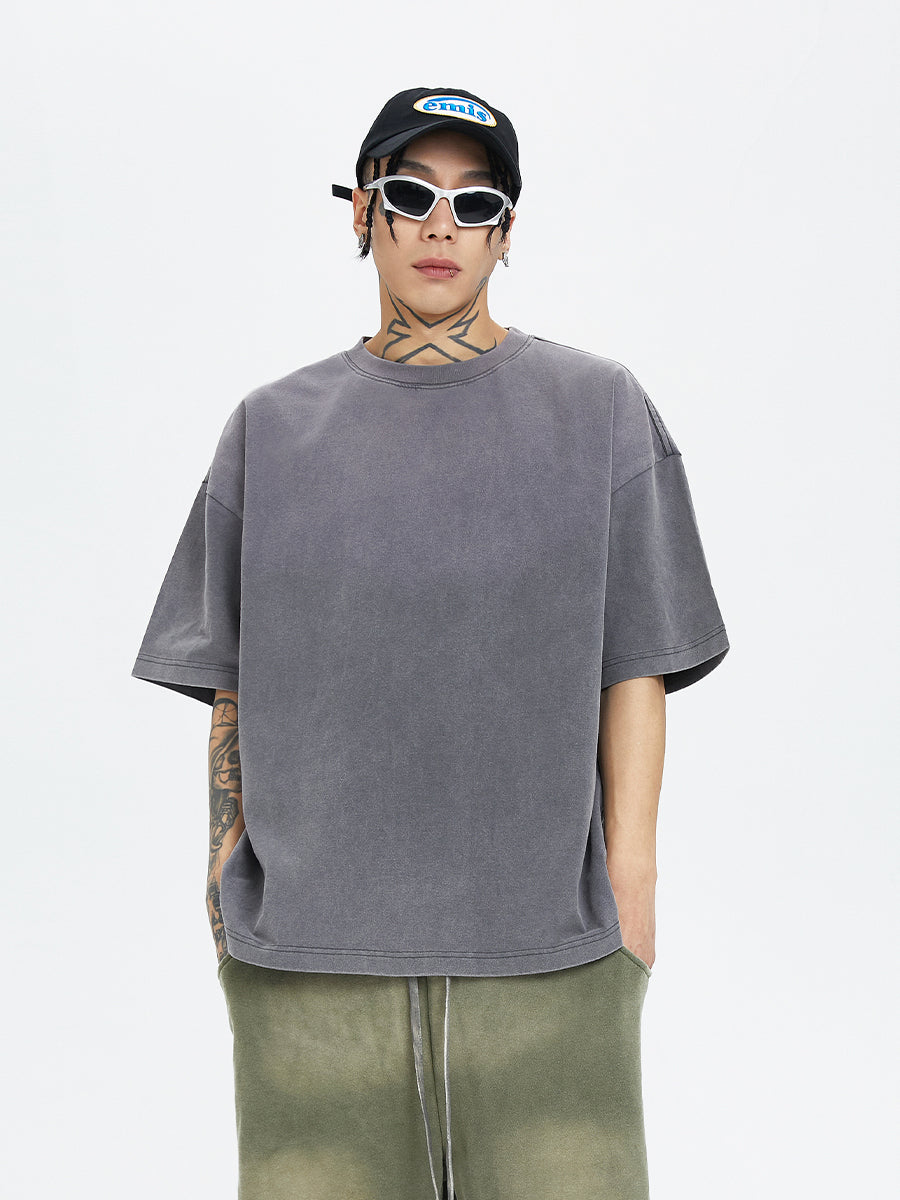 F2CE Washed Gradient Distressed Tee