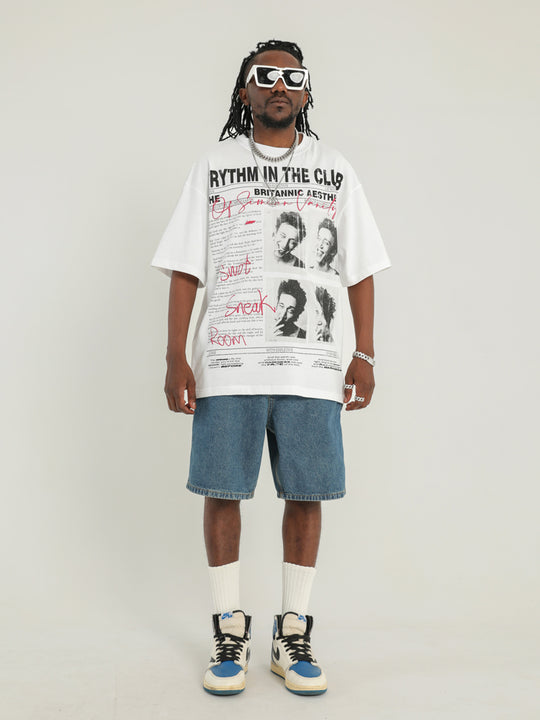 F3F Select Retro Blue Lumberjack Denim Work Shorts