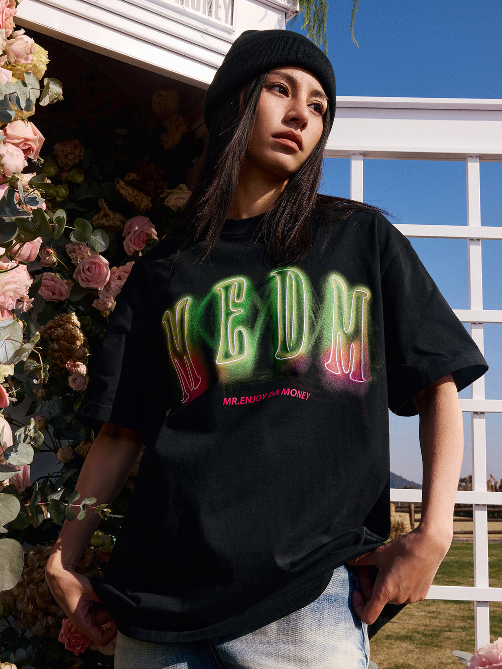 MEDM Colorful Neon Tee