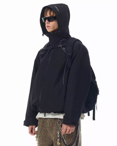 JHYQ Waterproof Patchwork Shell jacket | Face 3 Face