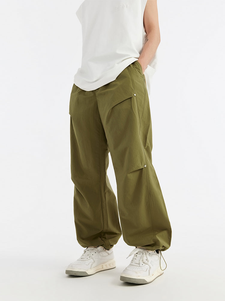 F3F Select Pleated Willow Studded Drawstring Work Pants