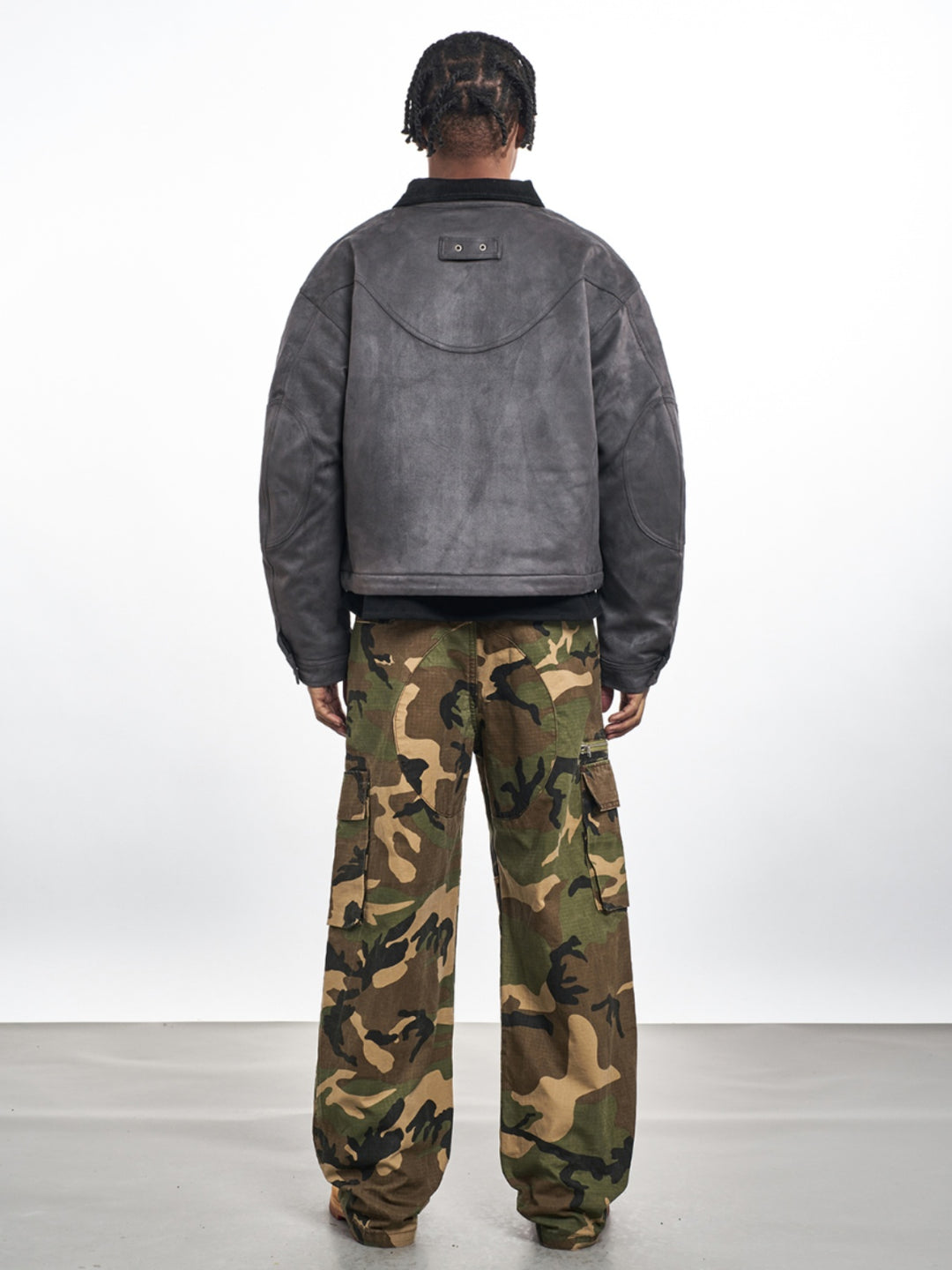 F3F Select Suede Short Work Jacket | Face 3 Face