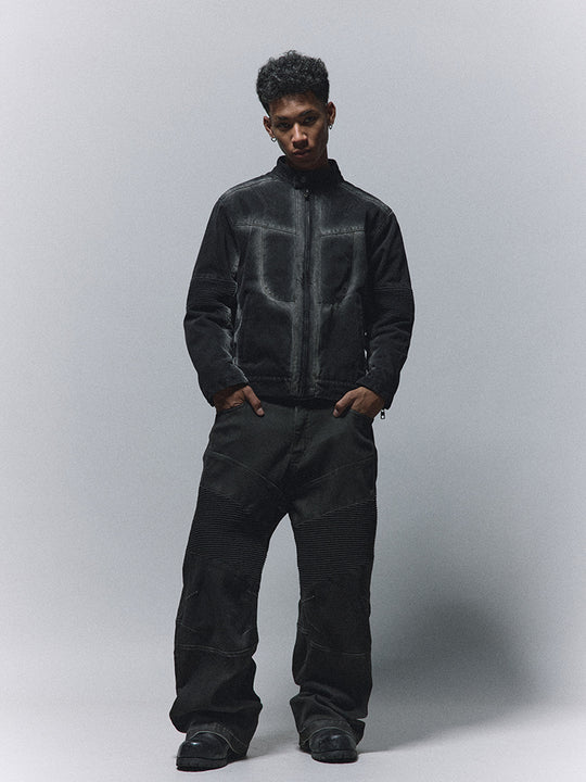 ANTIDOTE Wasteland Spray Dirty Motorcycle Pants | Face 3 Face