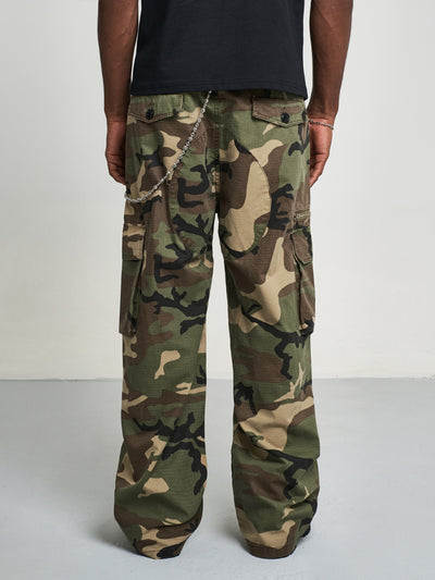 F3F Select Basic Camouflage Cargo Pants | Face 3 Face