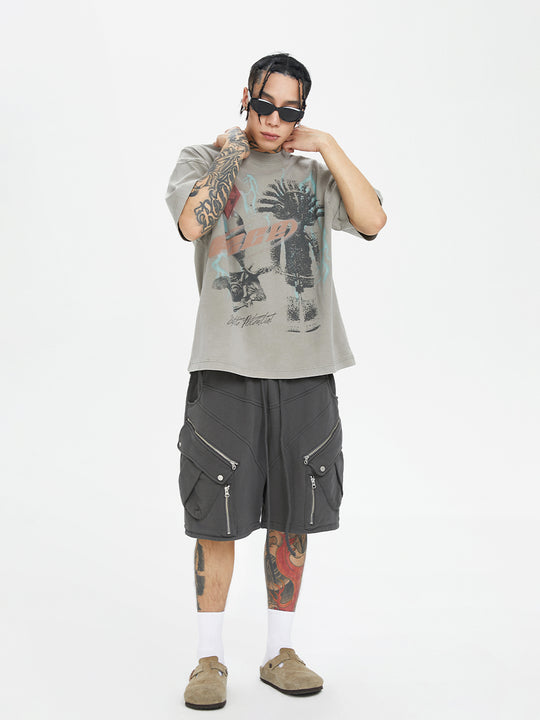 F2CE Vintage Retro Printed Tee