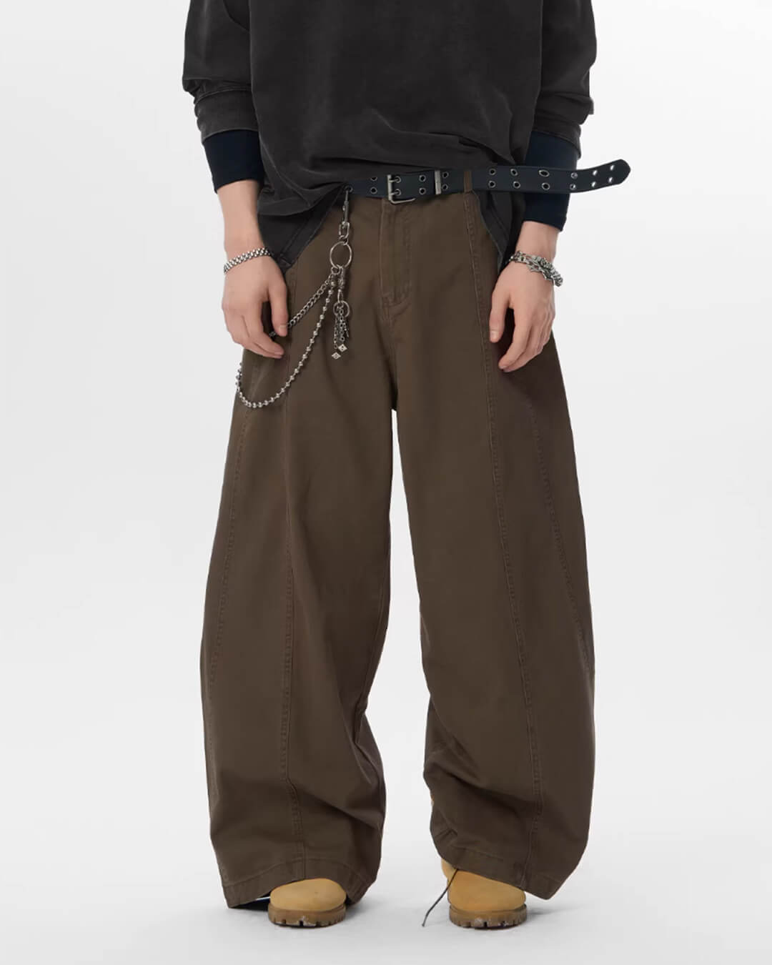 JHYQ 3D Cut Vintage Washed Work Pants | Face 3 Face