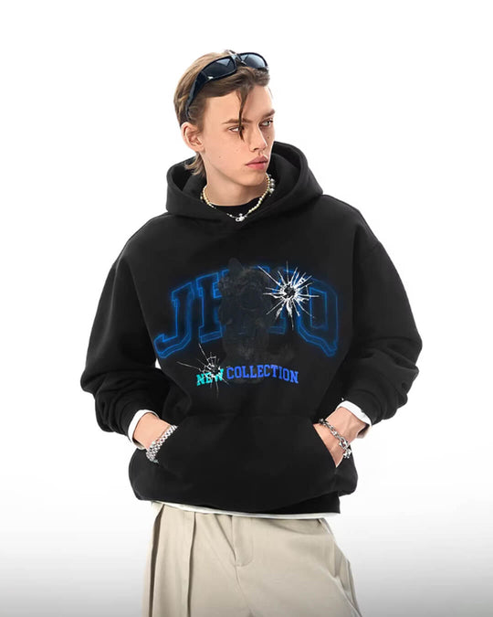 JHYQ French Bulldog Graphic Hoodie | Face 3 Face