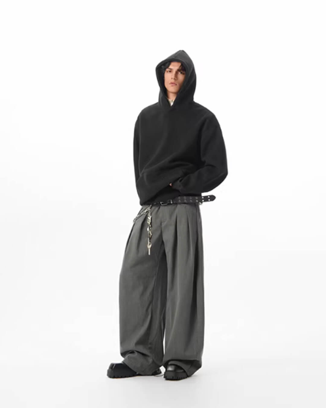 JHYQ Heavyweight Essential Hoodie | Face 3 Face