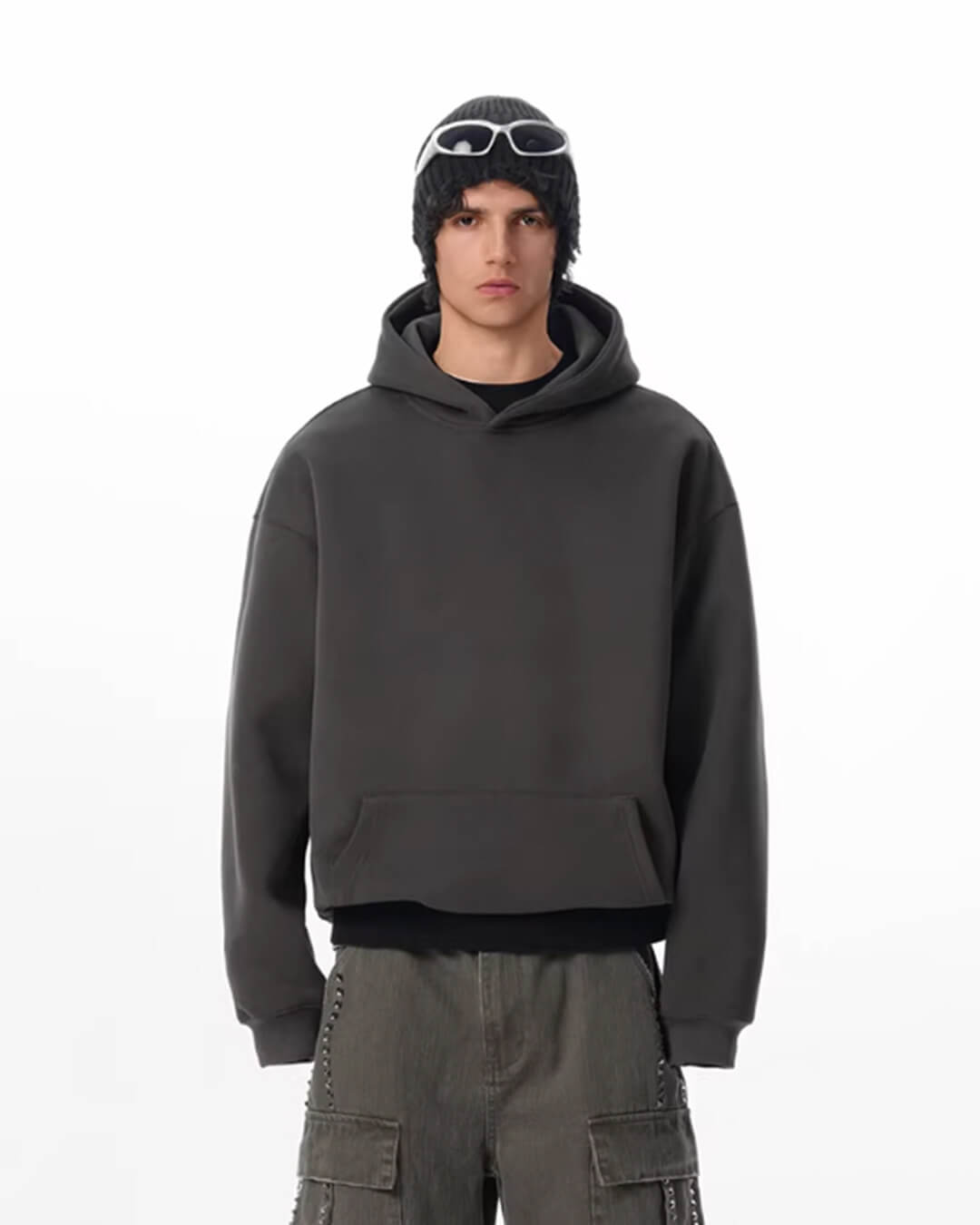 JHYQ Heavyweight Essential Hoodie | Face 3 Face