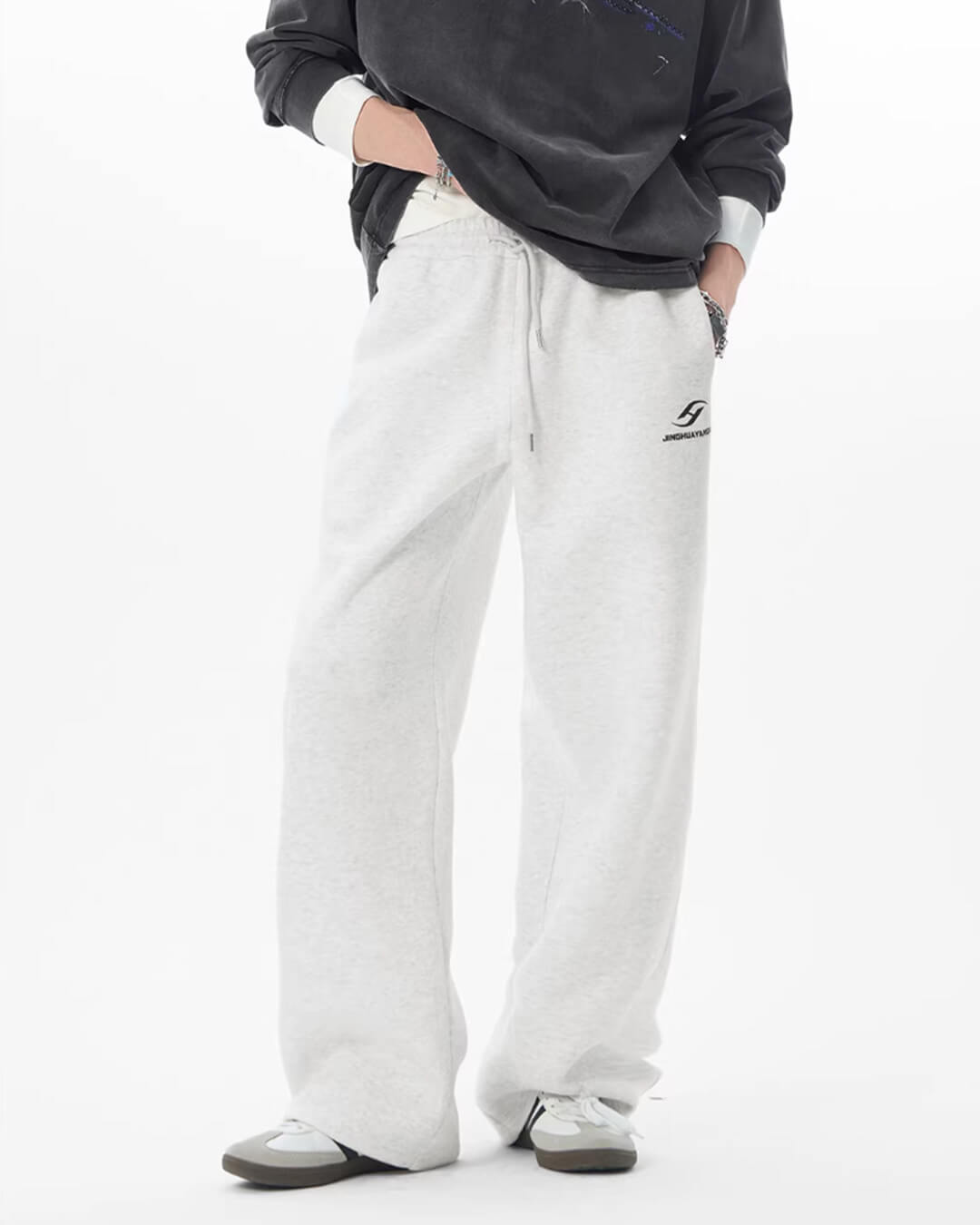 JHYQ Heavyweight Logo Sweatpants | Face 3 Face