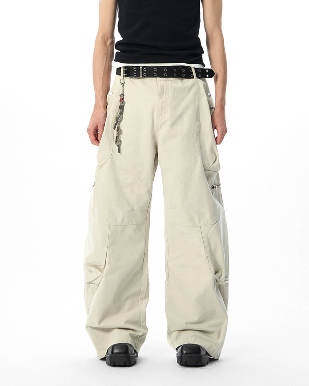 JHYQ Multi Zipper Pocket Work Pants | Face 3 Face