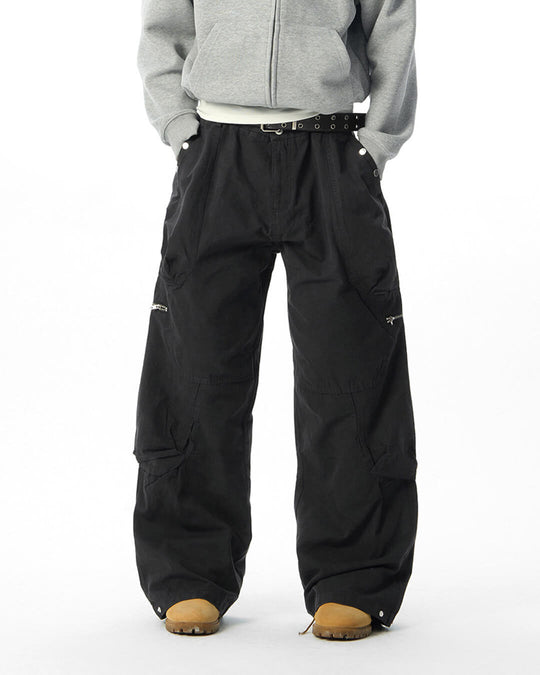 JHYQ Multi Zipper Pocket Work Pants | Face 3 Face