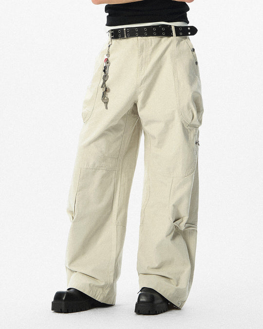 JHYQ Multi Zipper Pocket Work Pants | Face 3 Face